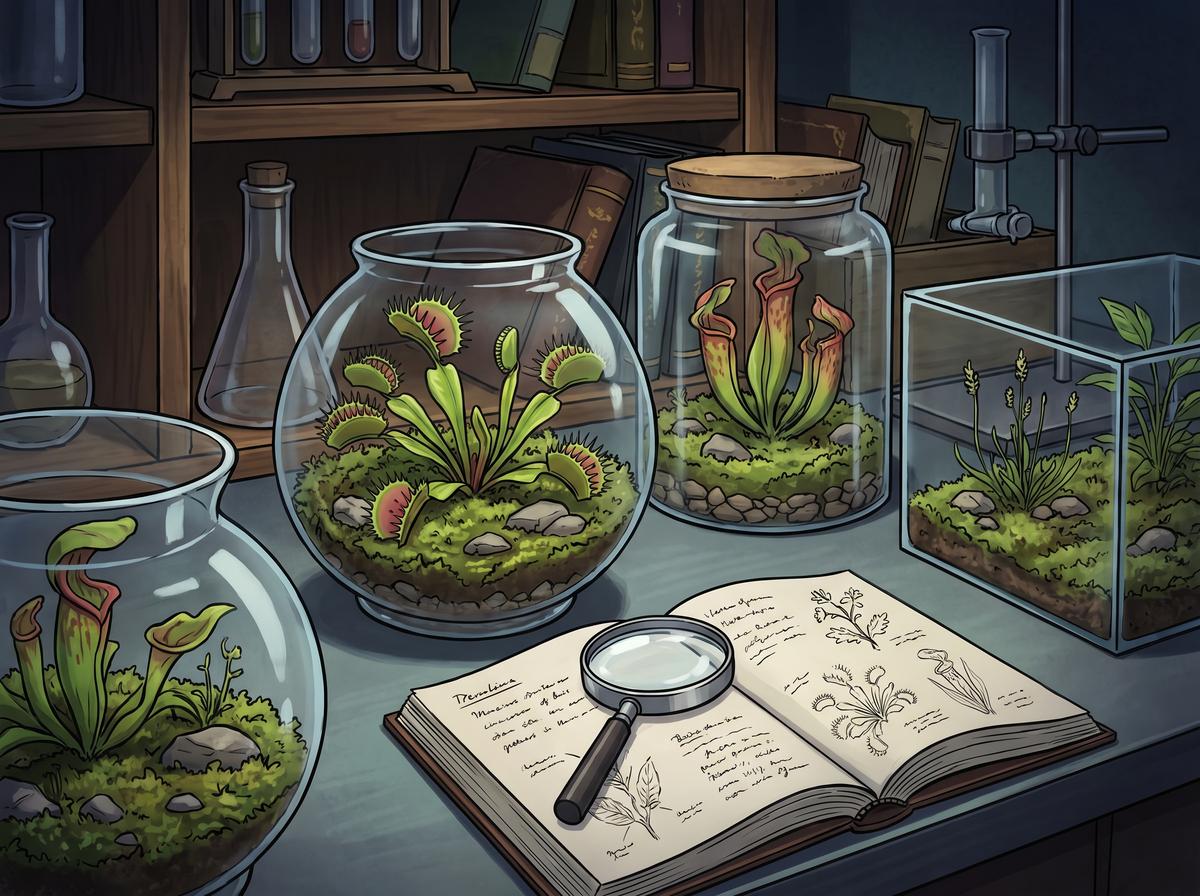 国产主播植物视频-食虫植物视频